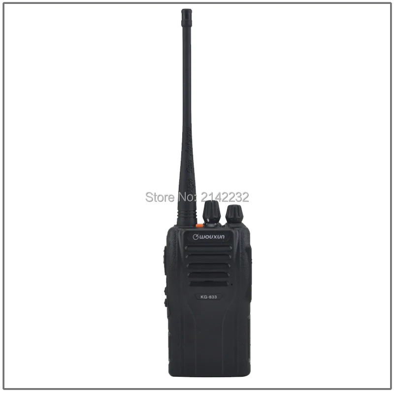 Wouxun двухстороннее радио KG-833 VHF 136,000-174,995 MHz FM рация трансивер(функция аварийной сигнализации