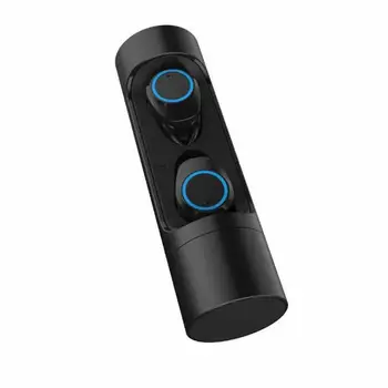 

2019 Newest wireless Bluetooth 5.0 full metal shell headphones with charging box, automatic pairingconnection noise reduction