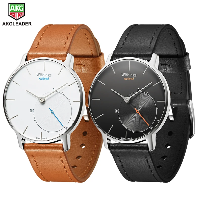 Ремешок сменный из натуральной кожи для Nokia Withings 18 мм|Ремешки часов| |