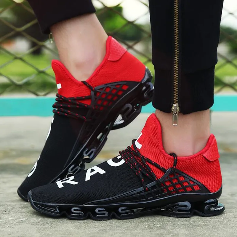 

Casual Men's shoes Spring blade camp Men's shoes sneakers Bounce Summer Outdoor shoes Hip hop Breathable tank running Shoes