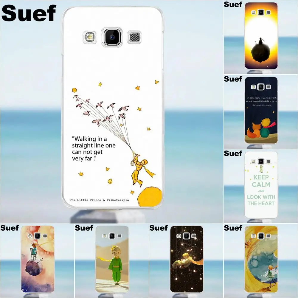 Suef TPU художественный принт маленькая принц Ночная планета для Galaxy Alpha Core Prime Note 2 3 4