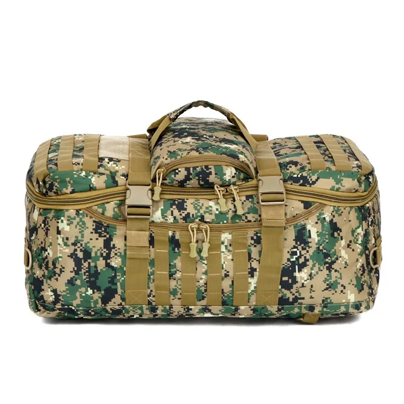 Capacidade de Escalada ao ar Mochila para Mulheres dos Homens Wearproof à Prova Grande Livre Acampamento Camo Caça Caminhadas Náilon Dwaterproof Água Tático Bolsa Mão 60l 34 Esporte e Lazer