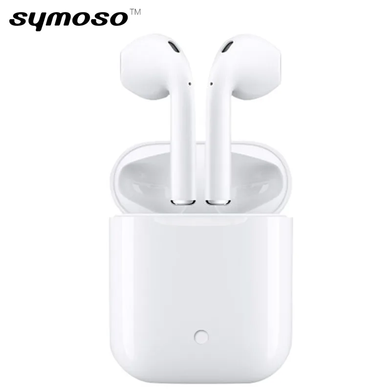 

TWS Bluetooth 5.0 Earphones Wireless Headset Charging Function Sport Earbuds With Mic For Airpo iPhone Android PK i9s i7s IPX6