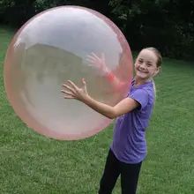 Синий и красный цвет большой шарик пузыря(без насоса зарядки без цветной коробки) большой шарик детская игрушка wuble шарик пузыря