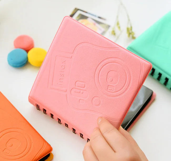 Instant Photo Album with 68Pockets Picture Case for Fujifilm Instax Mini Film 7S 8 25 50s 90 Instax Mini Album