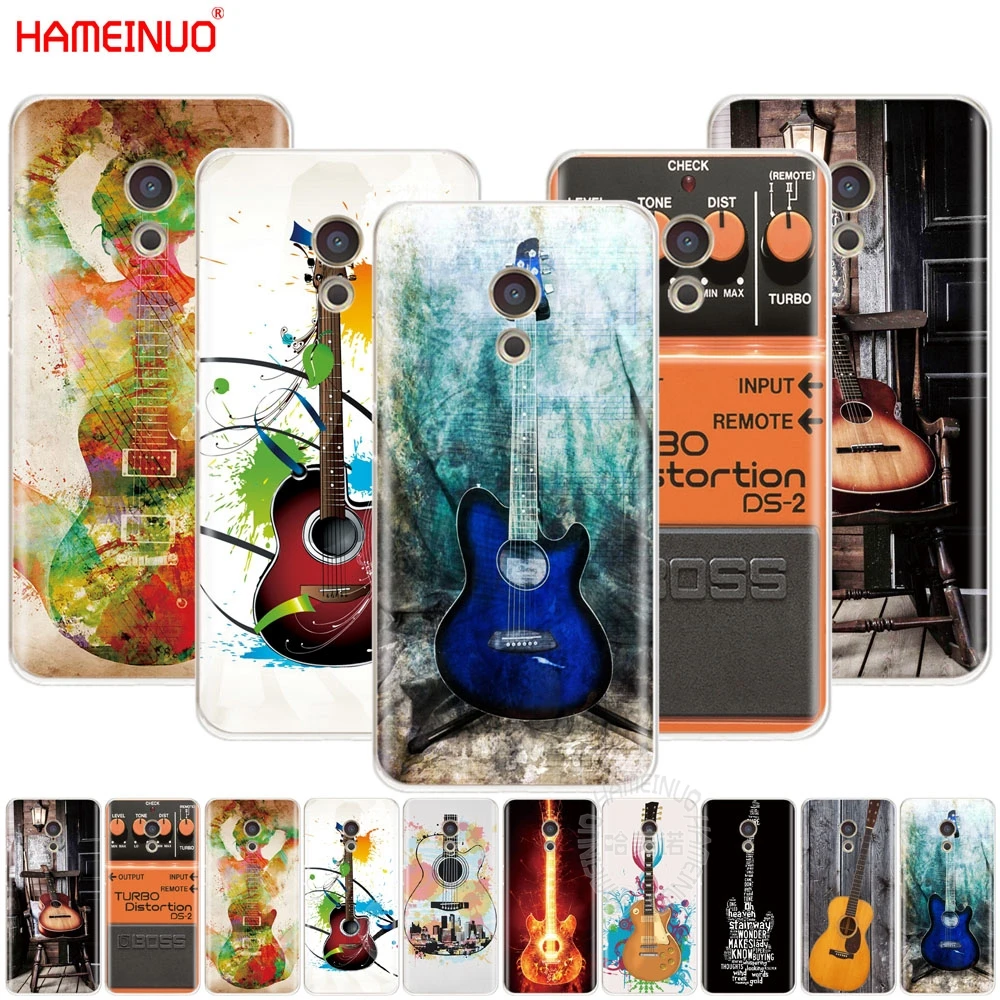 

HAMEINUO guitar blue music note Electric Cover phone Case for Meizu M6 M5 M5S M2 M3 M3S MX4 MX5 MX6 PRO 6 5 U10 U20 note plus