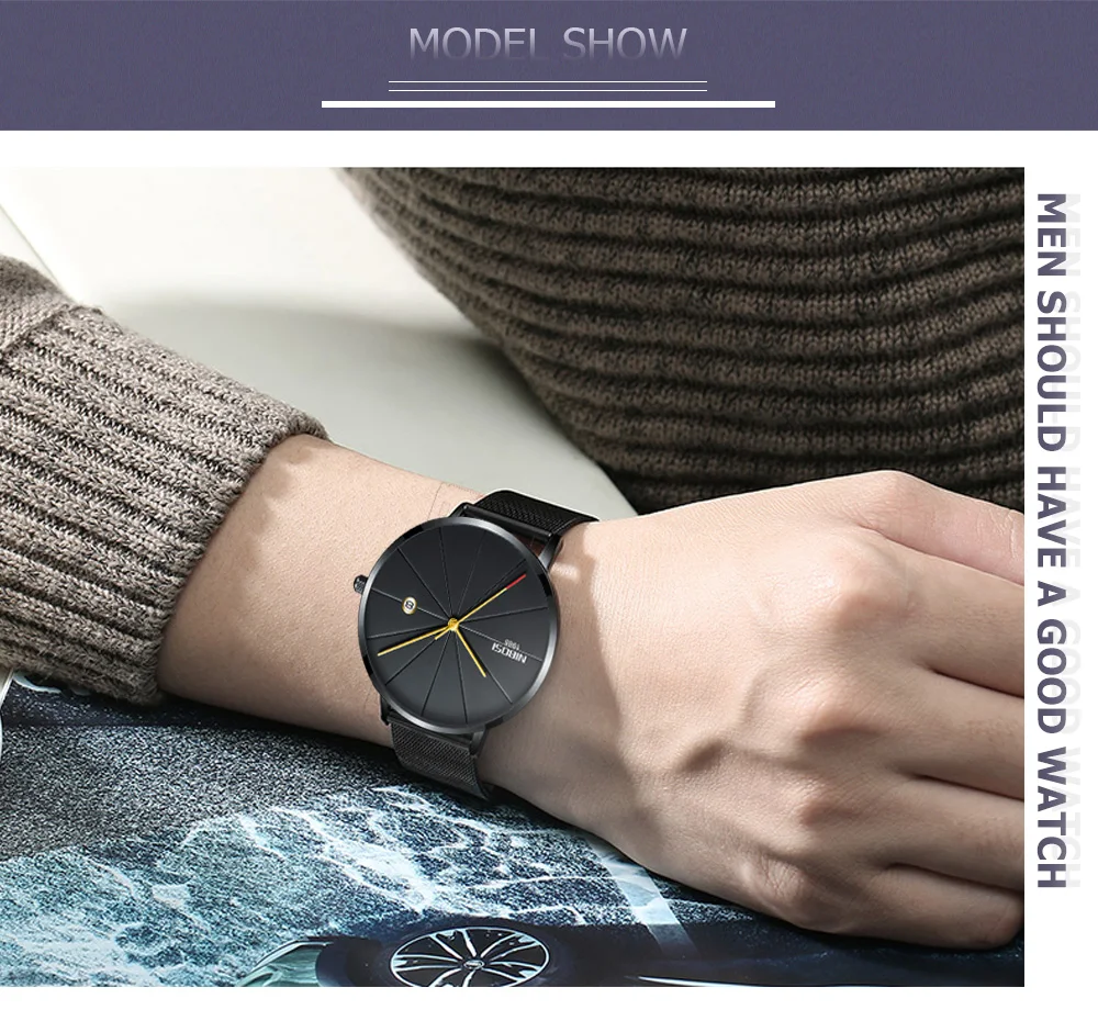 NIBOSI Men's Watch