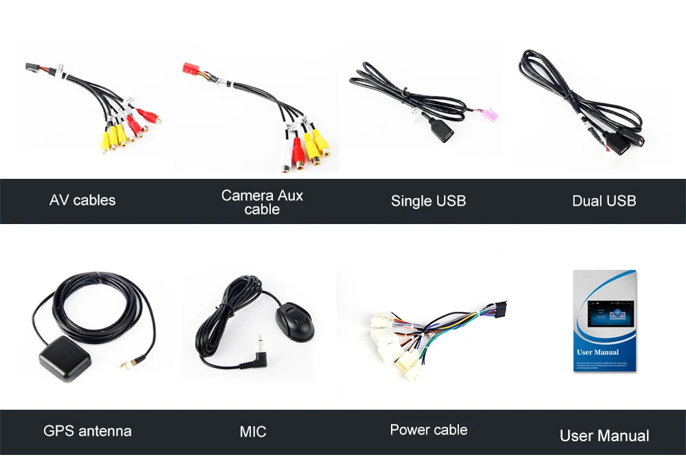 Excellent Dasaita 10.2" Android 7.1 Car GPS Player Navi for Toyota Highlander 2009-2012 with 2G+16G Quad Core Stereo Radio Multimedia HDMI 28