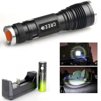 

4 Types Super Bargain CREE XPE Q5 LED Flashlight 18650 Torch Light Lamp Camping Wholesales NOM31