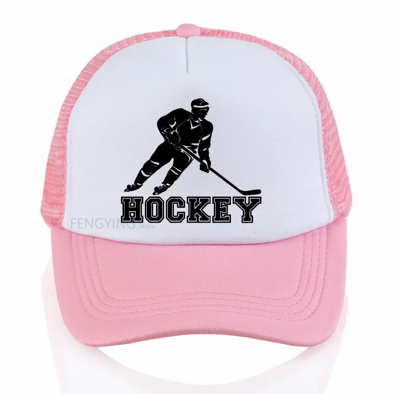 Повседневная Популярная Кепка для хоккеистов, хлопковая модная кепка с сеткой, Кепка для водителя грузовика, регулируемая спортивная бейсболка