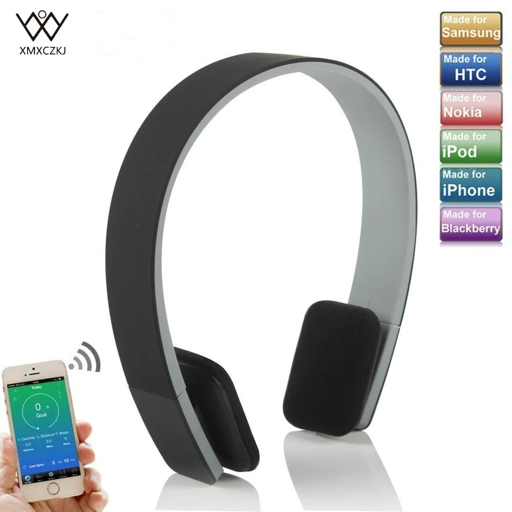  XMXCZKJ Smart Wireless Headphone Bluetooth Stereo Headset with MIC Support Stereo Audio Handsfree f - 32887552956
