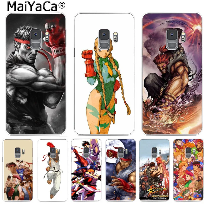 

MaiYaCa Game street fighters Fashion Phone Case Vintage Soft TPU for Samsung S9 S9 plus S5 S6 S6edge S6plus S7 S7edge S8 S8plus
