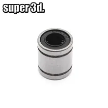 12 stücke LM8SUU Linear Buchse 8mm 8mm x 15mm x 17mm Linear Kugellager für 3d drucker teile LM8 cnc teile