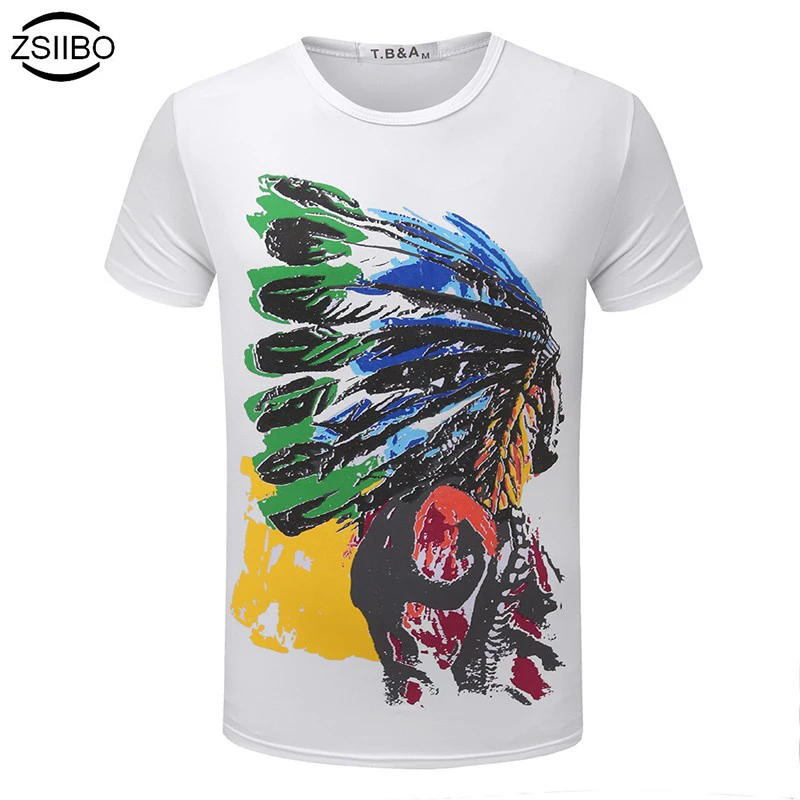 

ZSIIBO OCTX82 2017 New Mens Summer Tops Tees Short Sleeve t shirt brand fashion round neck T shirt men