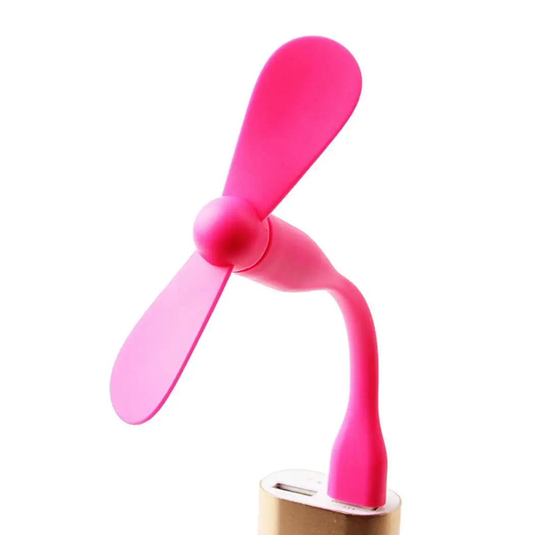 

New Plastic Flexible Portable Mini USB Fan for Laptop Desktop Computer