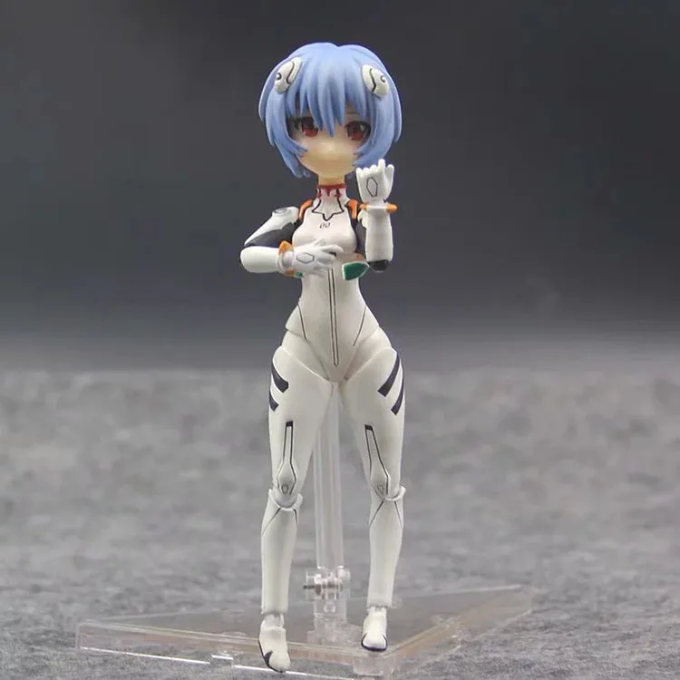 Nendoroid японского аниме ПВХ комплекты для гаража Evangelion F011 Аска Лэнгли Сорю F010 Ayanami Rei подвижные Ver ПВХ Модель