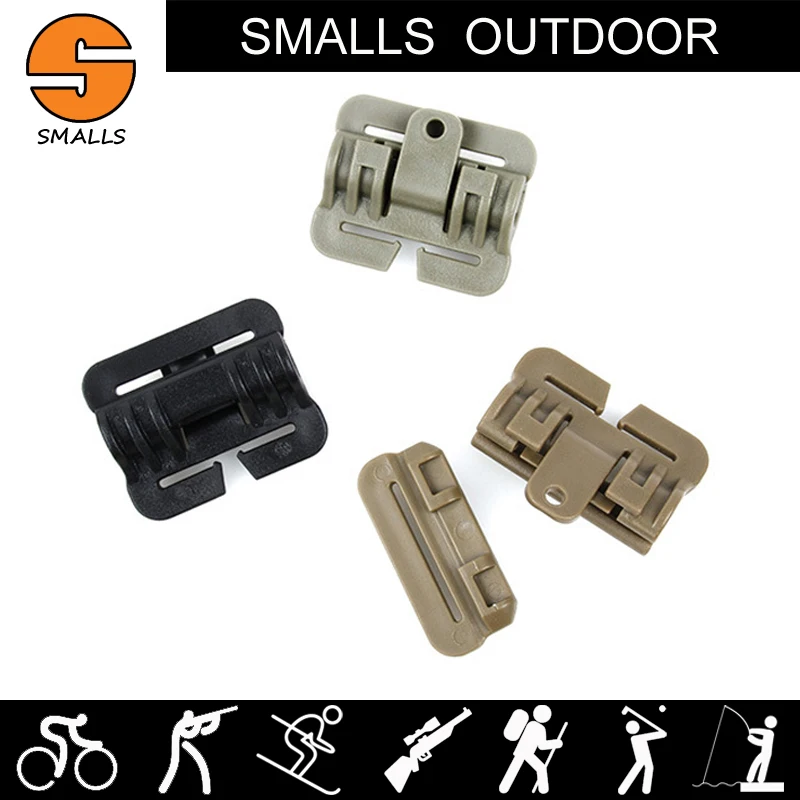AR15 accessories airsoft gear molle system short APC tactical vest buckle POM QD adapter for hunting (3)