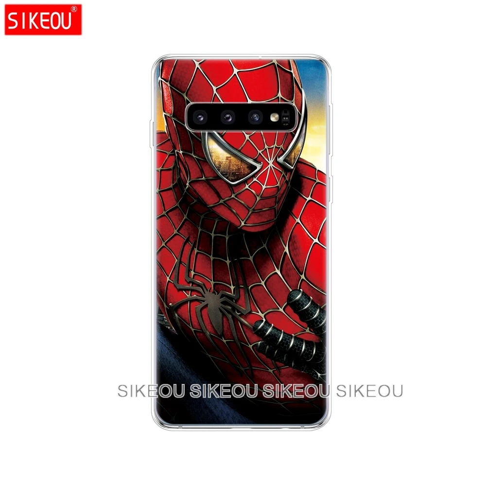 Чехол для samsung Galaxy S10 S9 S8 PLUS S7 S6 egde чехол Fundas coque бампер etui Marvel мстители супергерой Капитан Железный человек танос - Цвет: 10875