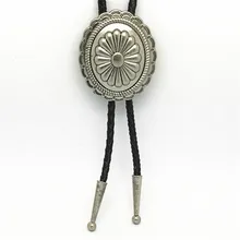 Роскошные посеребренные ковбойские Боло Галстуки для мужской рубашки Пуаро Галстуки костюмы Чиан Боло подвеска в виде галстука-бабочки воротник Веревка женские ювелирные изделия