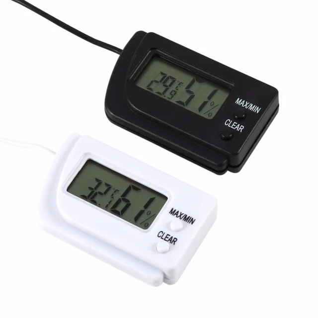 Mini Digital Pet Sensor Temperature and Humidity Meter Incubator Pet