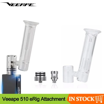 

Original Veeape 510 E Rig Attachment Wax Vape Tank Atomizer Quarta Boiler Core Heating Vaporizer For 510 Thread 15-40w Mod