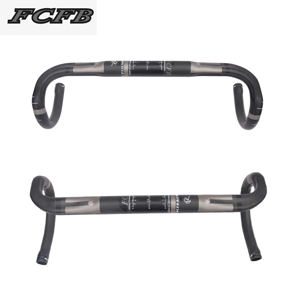 FCFB grey matt carbon handlebar full carbon fiber road bike carbon