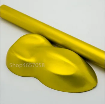 

1.52x18m Hot Sale Colored Self Adhesive Sticker Chrome Gold Matte Car Wrap Foil Vinyl