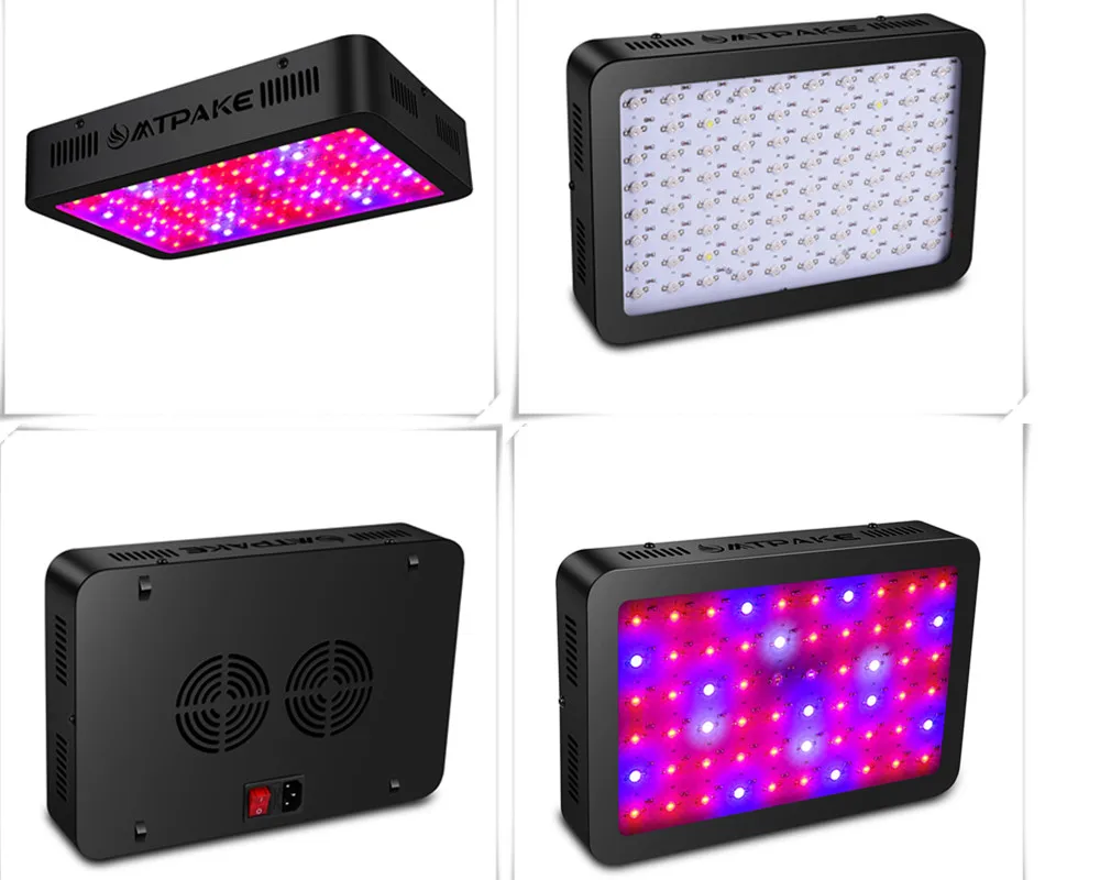 Mtpake светодиодный grow light 300/600/800/1000/1200/1500/1800/2000 W полный спектр для комнатных растений парник, теплица для выращивания растений с/х Светодиодная лампа