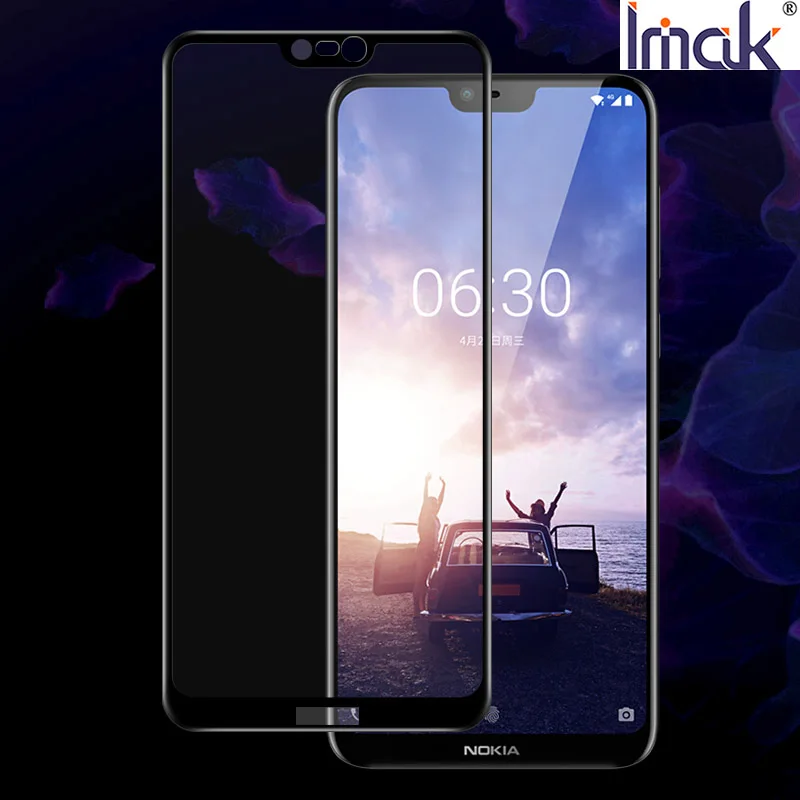 Imak Защитная пленка для экрана Nokia 6 1 Plus полное покрытие закаленное стекло X6 2018