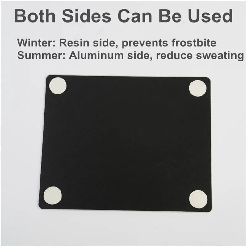 Aluminum Mousepad Double Side Gaming Mouse Pad Non-Slip Thin Computer Accessories for Macbook PC Laptop