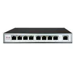 Коммутатор Poe Ethernet порт 10/100 4 + 4 + 1 Sw0904poe-65w