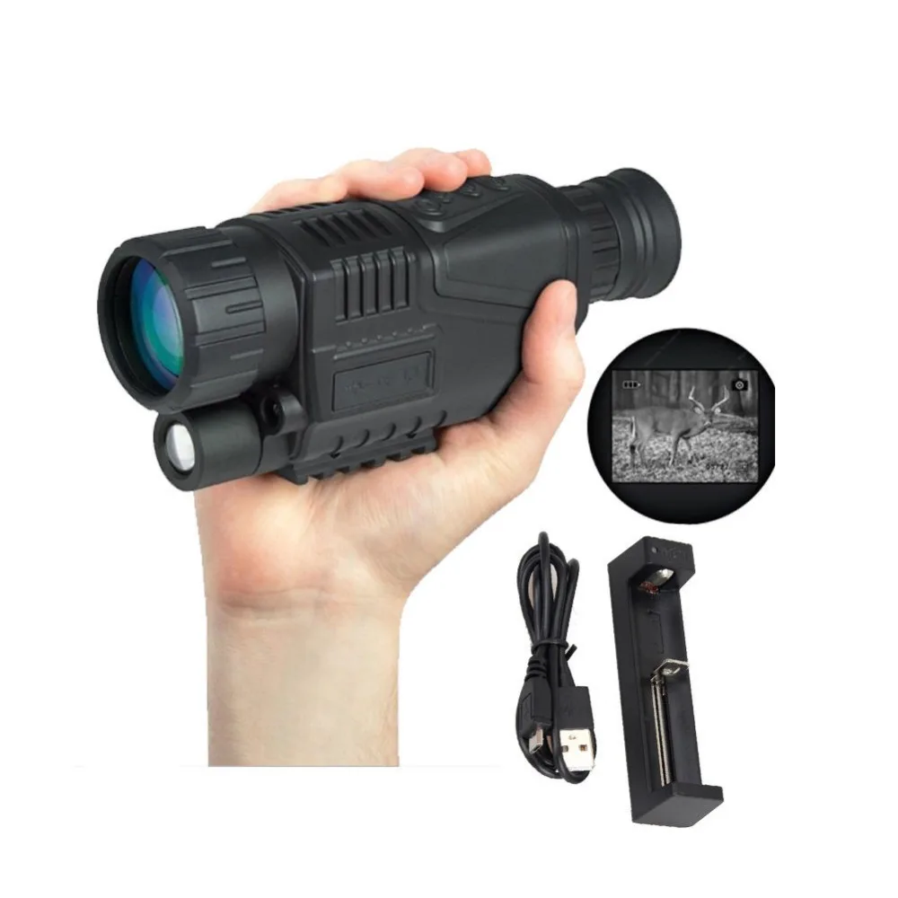 Tactical PVS-14 Night Vision Scope Device Digital Monocular & Weapon Sight