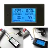 AC 20A Power Meters Monitor Volt Amp kWh Watt Digital Combo Meter AC110V 220V  Voltmeter Ammeter ► Photo 1/3