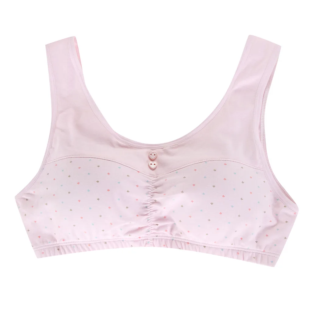 

Girls Students Underwear Bra Vest Children Underclothes Button Undies Clothes bras for teens underwear for the girl