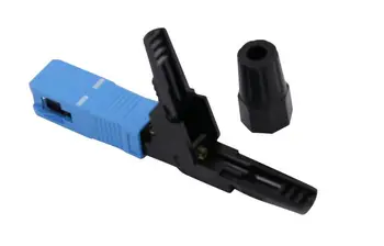 

100PCS FTTH SC UPC single-mode fiber optic SC UPC quick connector FTTH Fiber Optic Fast Connector SC Connector Free shipping