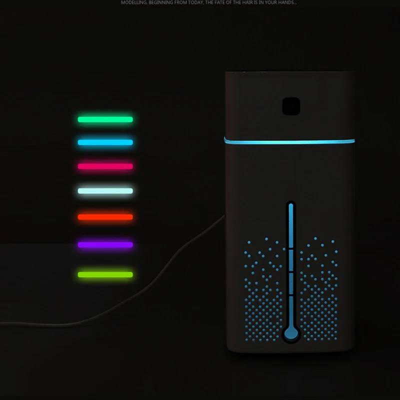  1000Ml Air Humidifier Ultrasonic Usb Diffuser Aroma Essential Oil Led Night Light Mist Purifier Hum