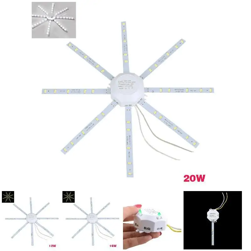 Hot Sale 12W/16W/20W/24W LED Ceiling Lamp SMD 5730 PCB Board Modified Source LED Bulb Light TY