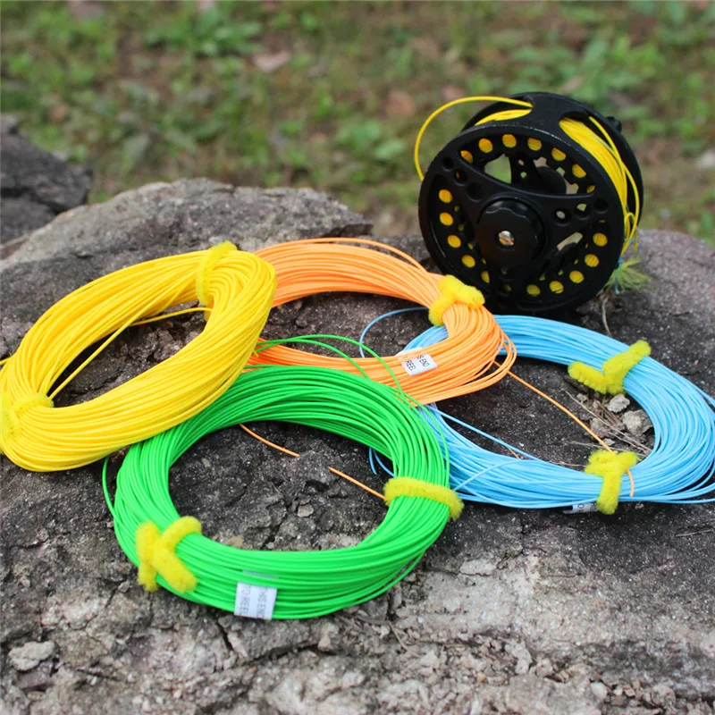 100ft Weight Forward Fly Fishing Line Floating Fly Fishing Cord Fly Line Polyethylene Fly Fishing Line WF4WF5WF6WF7WF8 (3)