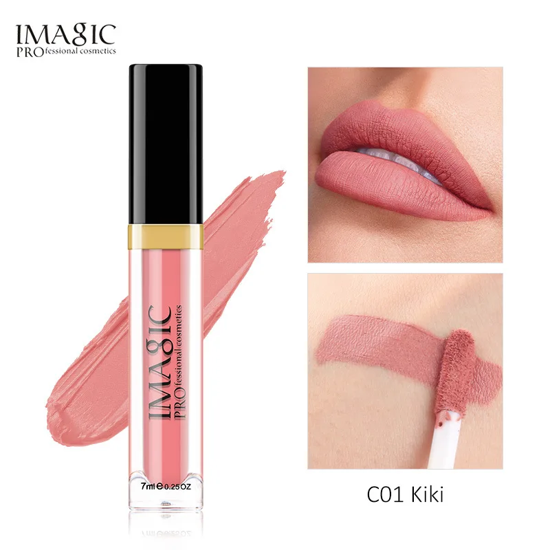 

12 Colors Choose Waterproof Matte Liquid Lipstick Sexy Moisturizer Smooth Lip Stick Long Lasting Makeup Lipgloss Cosmetic TSLM1