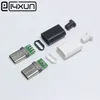Connecteur USB 3.1 mâle type C, 2 jeux, prise Double face pour données et chargement de fil à souder ► Photo 1/6