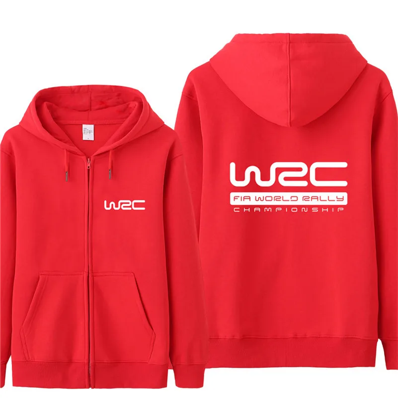 Осень WRC Логотип Толстовка толстовки для мужчин тонкий пуловер флисовая куртка унисекс человек WRC толстовки - Цвет: as picture