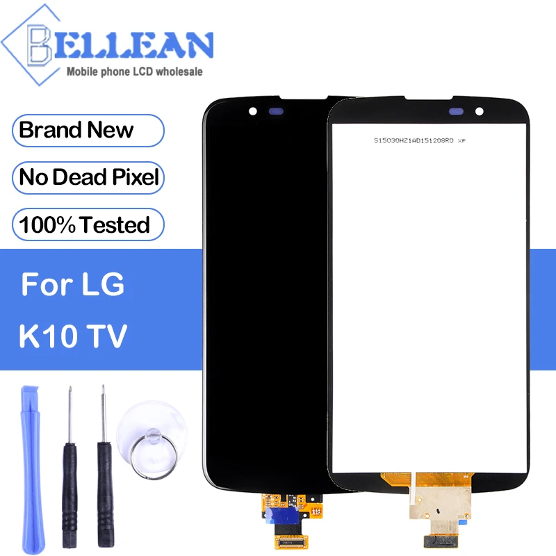 

Dinamico 5.3inch K410TV Lcd With IC For LG K10 Lcd Display Touch Screen Assembly K10 TV K430TV K410TV Display With Tools