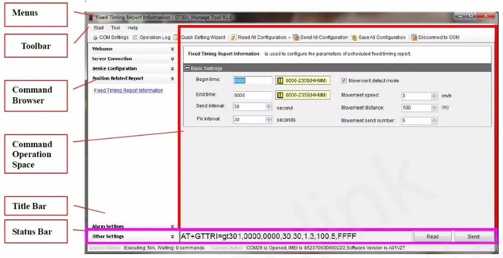 The GT301 Manage Tool3