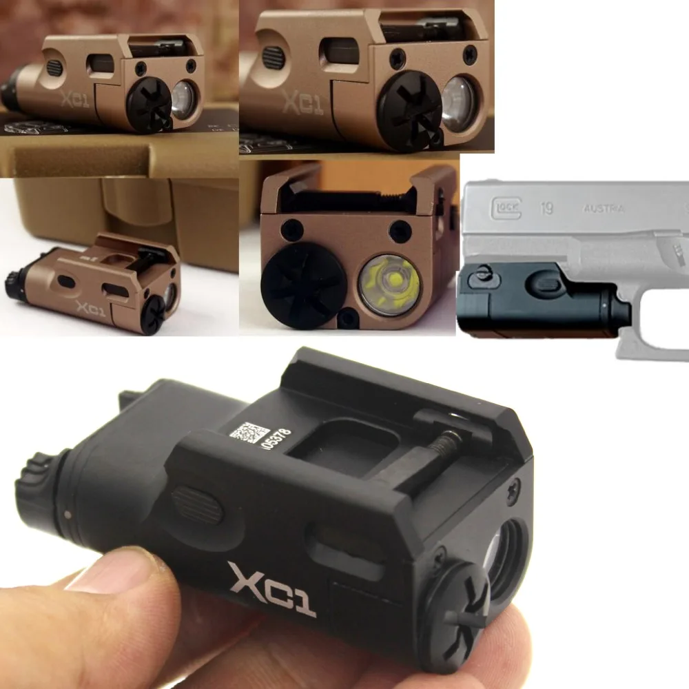 SF XC1 Pistol MINI Light Gun LED Tactical Weapon Light Airsoft Military Hunting Flashlight For