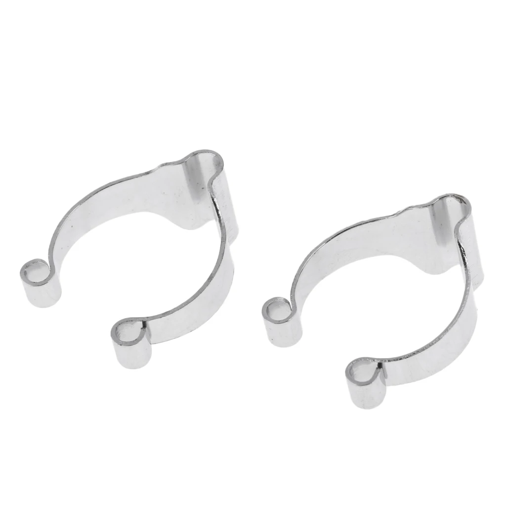 2Pcs D24.5mmBike Brake Cable Housing Cable Ties Fixer Organizer Line Clamp Suitable for 25.4/28.6/29.7/31.8mm Bike Handlebar