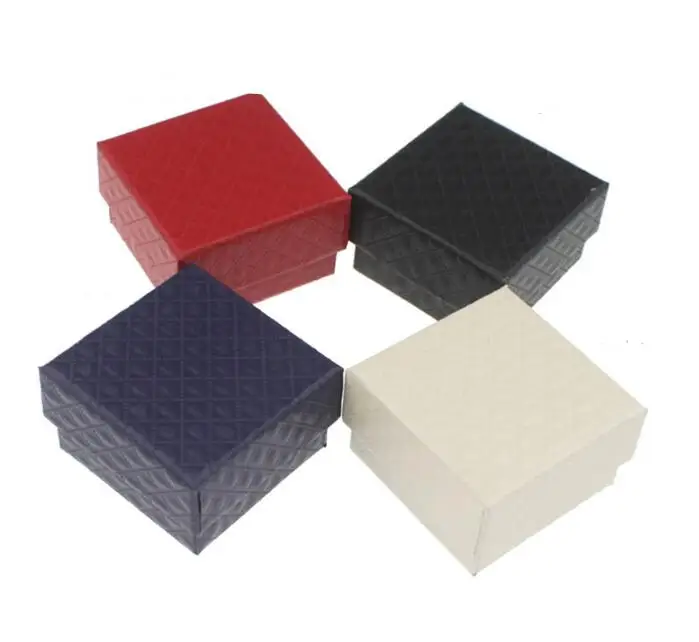 Square Jewelry Organizer Box Engagement Ring For Earring Necklace Bracelet Packing Display Gift Box Holder Black White Wholesale Square Jewelry Organizer Box Engagement Ring For Earring Necklace Bracelet Packing Display Gift Box Holder Black White Wholesale