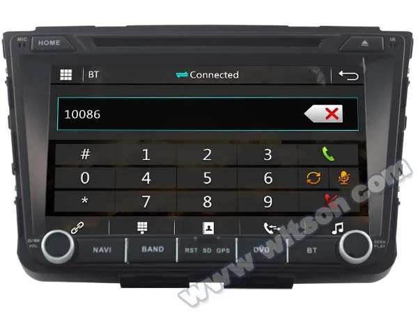 Flash Deal 8" Capacitive Touch Special Car DVD for Hyundai ix25 2014-2017 & Creta 2014-2017 with Tire Pressure Monitoring System Support 1