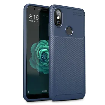 

30pcs/lot Ultra Thin Armour Back Cover For Xiaomi Mi 8 Lite SE Explorer 6X A2 Redmi Note 6 5 Pro Pocophone F1 Carbon Fiber Case