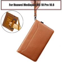 Для huawei MediaPad M5 10 Pro 10,8 дюймов CRM-W09/AL09 чехол для планшета высокого качества из искусственной кожи чехол с подставкой и отделениями для карт