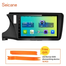 Seicane 10.1 inch Android 6.0 Car Radio GPS Navigation for 2015 Honda CITY With Bluetooth support 3G WIFI USB Rearview camera